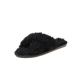 Plush Faux Fur Home Slippers