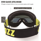 Anti-Fog UV400 Ski Mask Goggles