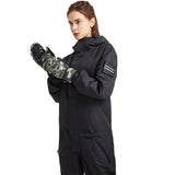 Ski Snowboard Jumpsuit One Piece Set - Black