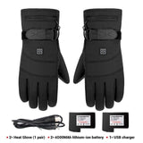 USB Rechargeable Heated Winter Gloves