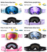 Anti-Fog UV400 Ski Mask Goggles