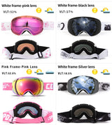 Anti-Fog UV400 Ski Mask Goggles