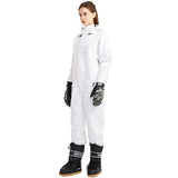 Ski Snowboard Jumpsuit One Piece Set - White