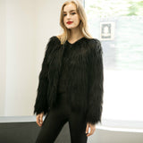 Bridget Faux Fur Jacket - Black