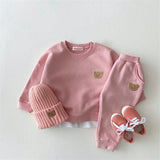 Teddy Bear Sweatshirt & Jogger Pants- Set