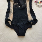 LISA Lace One Piece Bodysuit Bikini - 2 Colors