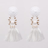 Boho Fringe Tassel Earrings - 9 colors