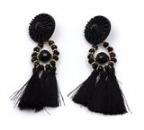 Boho Fringe Tassel Earrings - 9 colors