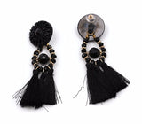 Boho Fringe Tassel Earrings - 9 colors