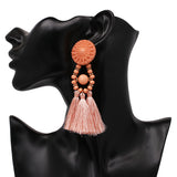 Boho Fringe Tassel Earrings - 9 colors