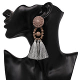 Boho Fringe Tassel Earrings - 9 colors