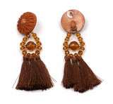 Boho Fringe Tassel Earrings - 9 colors