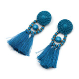 Boho Fringe Tassel Earrings - 9 colors