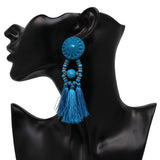 Boho Fringe Tassel Earrings - 9 colors