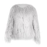 Bridget Faux Fur Jacket - Grey