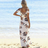 STACIE Ruffle Floral Maxi Dress