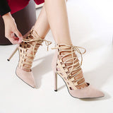 JULES Beige Suede Leather Pumps