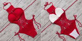 GIGI Handmade Crochet One Piece Bikini Swimsuit