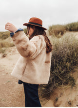 Bobby Faux Fur Jacket - Beige
