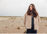 Bobby Faux Fur Jacket - Beige