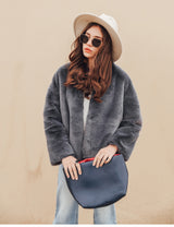 Bobby Faux Fur Jacket - Grey
