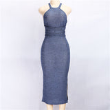 Summer Ribbed Knit Dress - 2 Colors