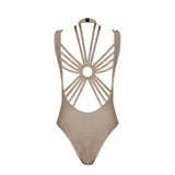 KRISTY 2 in 1 Bandage Bodysuit Bikini