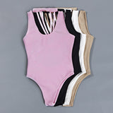 KRISTY 2 in 1 Bandage Bodysuit Bikini