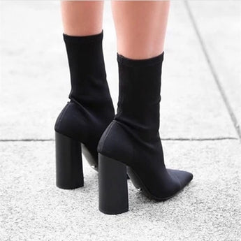 YANA Heel Sock Boots