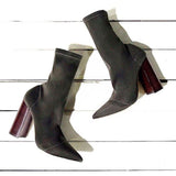 YANA Heel Sock Boots