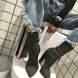 YANA Heel Sock Boots