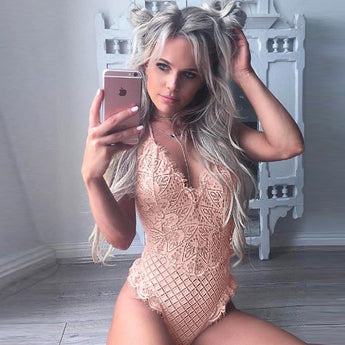 HAILEY Lace Bodysuit - 4 Colors