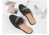 Chain Loafer Mules - 3 colors