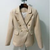 BUCKINGHAM TEXTURED BLAZER - Beige