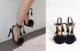 Pomkin Fringe Heels