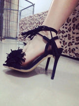 Pomkin Fringe Heels