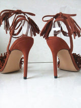 Pomkin Fringe Heels