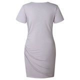 Perfect Fit Ruched Casual Dress