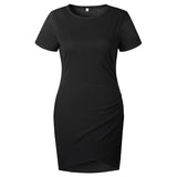 Perfect Fit Ruched Casual Dress