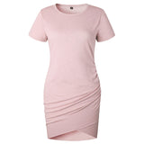 Perfect Fit Ruched Casual Dress