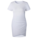 Perfect Fit Ruched Casual Dress