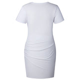 Perfect Fit Ruched Casual Dress