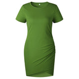 Perfect Fit Ruched Casual Dress