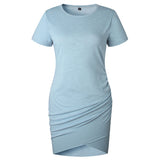 Perfect Fit Ruched Casual Dress