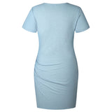 Perfect Fit Ruched Casual Dress