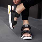 Men Buckle Sandals