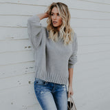 JAZZY Open Back Sweater - 4 Colors