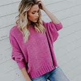 JAZZY Open Back Sweater - 4 Colors