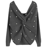 Pearl Criss Cross Sweater