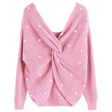 Pearl Criss Cross Sweater